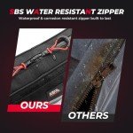 KEMIMOTO Waterproof UTV Roll Bar Storage Bag