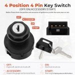 M MATI 4-Position Ignition Key Switch for Polaris