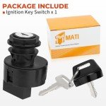 M MATI 4-Position Ignition Key Switch for Polaris
