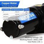 3000Lbs ATV/UTV Electric Winch with Remote