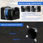 3000Lbs ATV/UTV Electric Winch with Remote