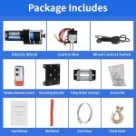 3000Lbs ATV/UTV Electric Winch with Remote