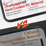 StarknightMT UForce 600 Scratch-Resistant Full Windshield