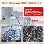 StarknightMT UForce 600 Scratch-Resistant Full Windshield