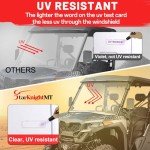 StarknightMT UForce 600 Scratch-Resistant Full Windshield
