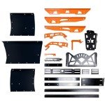 Deluxe Adjustable ATV Snow Plow System 48-60 Inch