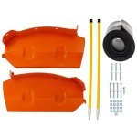 Deluxe Adjustable ATV Snow Plow System 48-60 Inch