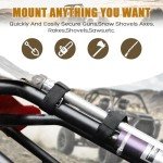 Adjustable Shovel Mount for ATV Roll Bars