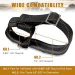 Adjustable Shovel Mount for ATV Roll Bars