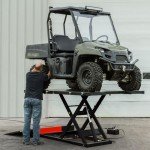Black Widow Air/Hydraulic UTV Lift Table - 2,500 lbs