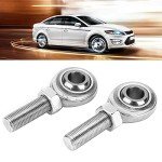 2Pcs Stainless Steel 1/2in Rod End Heim Joints