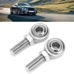 2Pcs Stainless Steel 1/2in Rod End Heim Joints