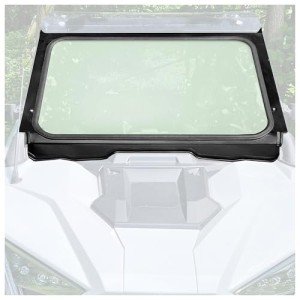KUAFU Full Glass Windshield for 2020-2024 Polaris RZR