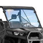 Kemimoto Scratch Resistant UTV Windshield for Can-Am