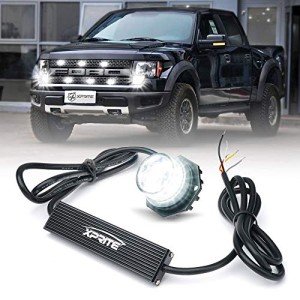 White LED Strobe Light Kit for ATVs and Cars