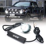 White LED Strobe Light Kit for ATVs and Cars