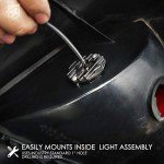 White LED Strobe Light Kit for ATVs and Cars