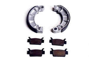 Monster Set of Brake Pads & Shoes for Honda Foreman 500 05-11 & Rubicon 500 05-14
