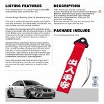 Xotic Tech JDM Red Racing Tow Strap