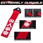 Xotic Tech JDM Red Racing Tow Strap