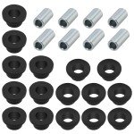 JAVIK Shock Bushing Kit for Polaris ATVs