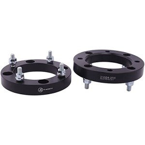 Black 1-Inch ATV Wheel Spacers - Pack of 2