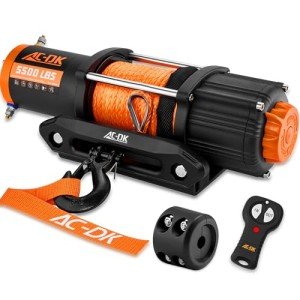 5500 lb ATV/UTV Winch Synthetic Rope Kit