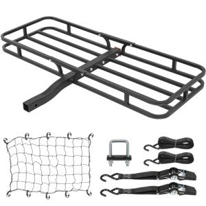 Weize Hitch Cargo Carrier with Net and Straps