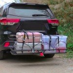 Weize Hitch Cargo Carrier with Net and Straps