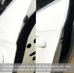 Universal Chrome Door Edge Guards for ATVs