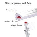 Universal Chrome Door Edge Guards for ATVs