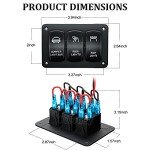 Custom Waterproof Toggle Switch Panel for ATV/UTV