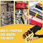 Endless Retractable Ratchet Straps - 1650 lb Strength