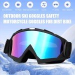 4-Pack ATV & Dirt Bike Goggles with Face Cover