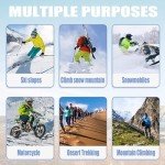 4-Pack ATV & Dirt Bike Goggles with Face Cover