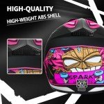 Youth ATV Motocross Helmet and Goggles Set