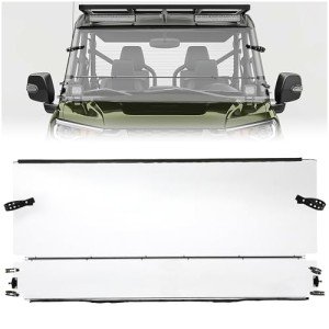 Kojem Clear Folding Windshield for Yamaha Viking