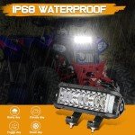 Niking 8-Inch LED Light Bar for Off-Road Use