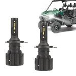 YONQIFON Cool White Fog Bulbs for Yamaha ATVs