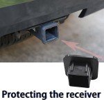 American Flag 2-Inch Trailer Hitch Cover