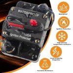 100 Amp Waterproof Manual Reset Circuit Breaker