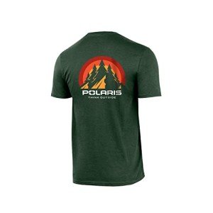 Polaris ATV Men's Green Graphic T-Shirt