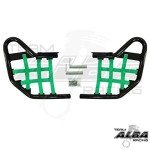 Yamaha Raptor 125 & 250 Nerf Bars Black Green