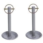 Heavy Duty Snow Plow Skids for Moose ATV