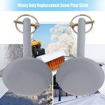 Heavy Duty Snow Plow Skids for Moose ATV