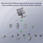 FANAUE CPC-09 ATV Phone Mount for 5.5-7" Devices