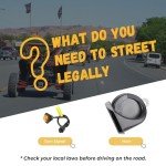 ATV Turn Signal Kit with Horn and Switch