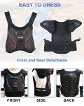 StarknightMT Kids Motorcycle Armor Dirt Bike Gear