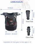 StarknightMT Kids Motorcycle Armor Dirt Bike Gear