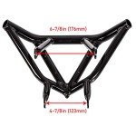 ECOTRIC Aluminum Front Bumper for Honda ATVs